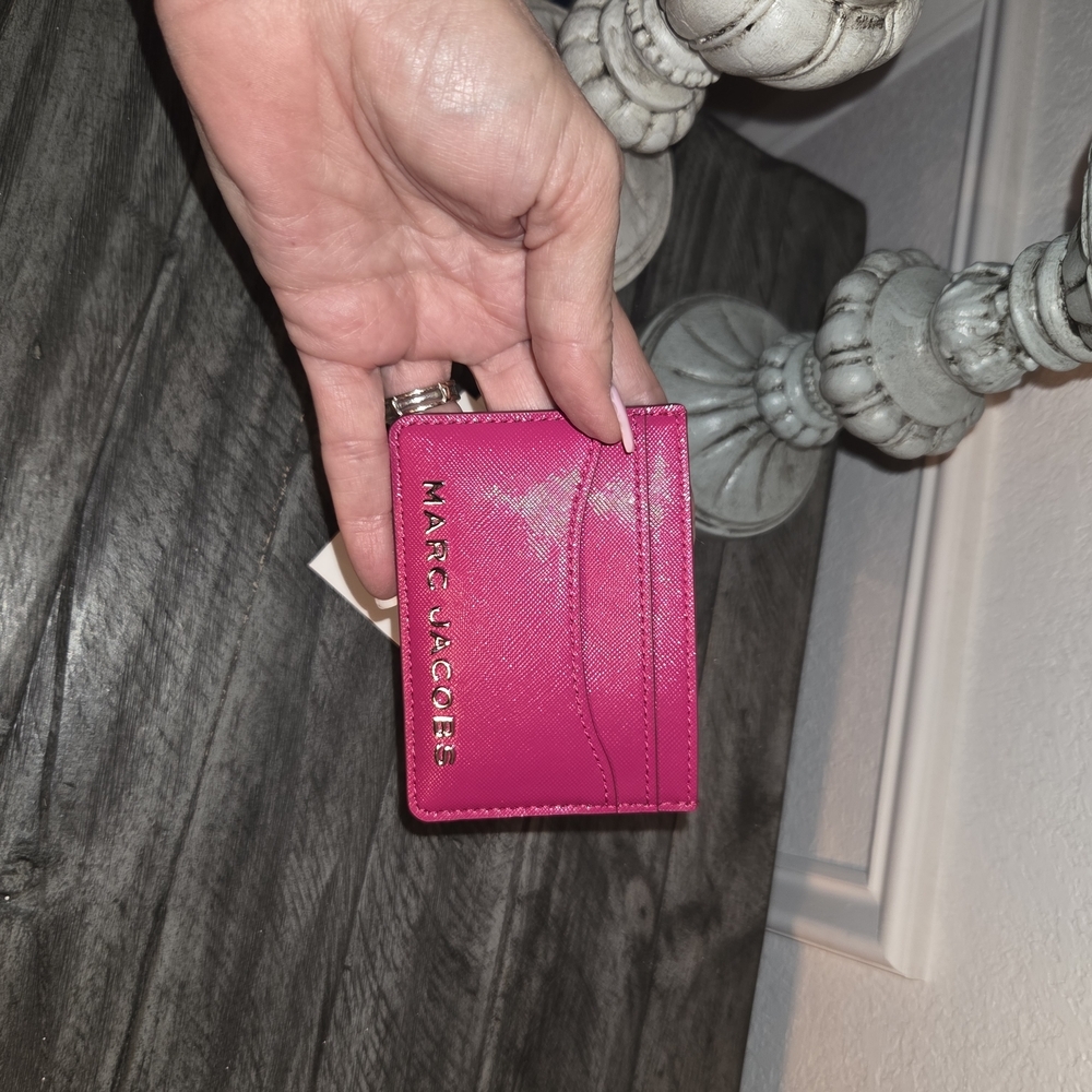Marc Jacobs Pink Card Holder NWT - Picture 4 of 4
